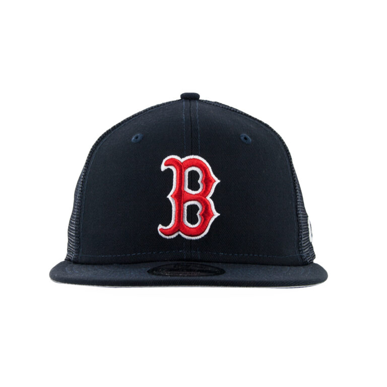 New Era 9Fifty CL Boston Red Sox Snapback Trucker Hat On Field Team Color Front New Era 9Fifty CL Boston Red Sox Snapback Trucker Hat On Field Team Color Front