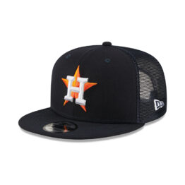 New Era 9Fifty CL Houston Astros Snapback Hat On Field Team Color Front Left