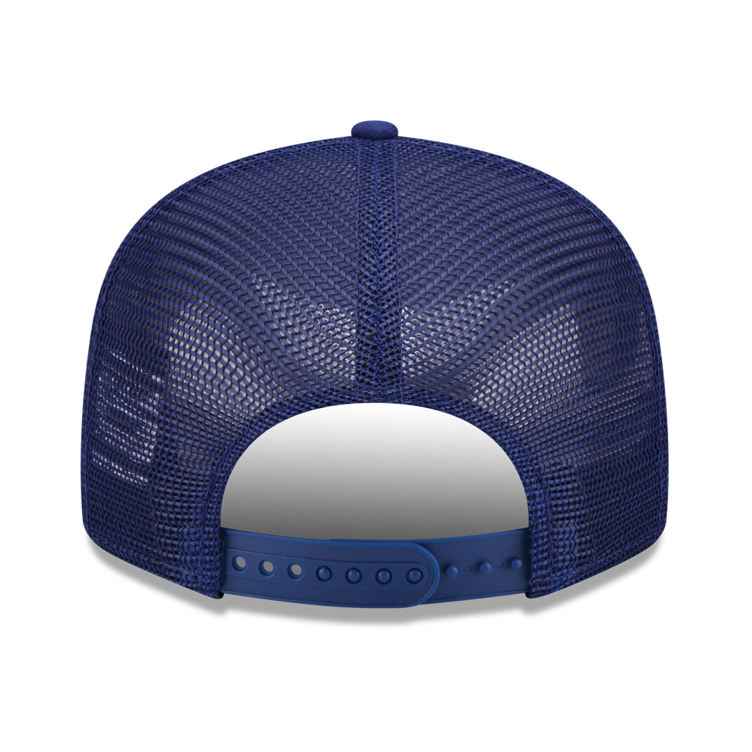 New Era 9Fifty CL Texas Rangers Trucker Snapback Hat On Field Team Color New Era 9Fifty CL Texas Rangers Trucker Snapback Hat On Field Team Color Rear