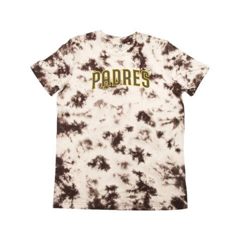 New Era San Diego Padres Short Sleeve T-Shirt Brown Tie Dye New Era San Diego Padres Short Sleeve T-Shirt Brown Tie Dye