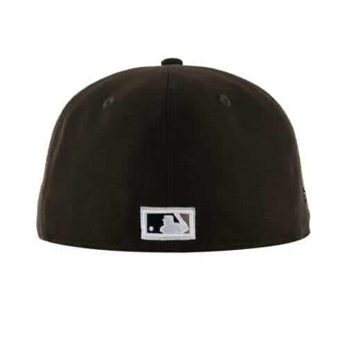 New Era x Billion Creation x Rally Caps 59Fifty San Diego Padres Mochaccino Fitted Hat Brown White 4