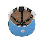 New Era x Billion Creation x Rally Caps 59Fifty San Diego Padres Sundays Camel Khaki White Dark Green Fitted Hat 5