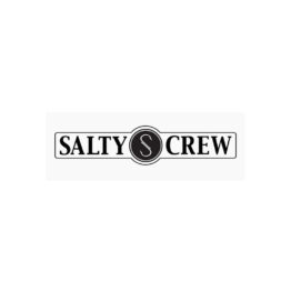 Salty Crew Big Rail Logo Sticker White