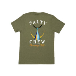 Salty Crew Tailed Short Sleeve T-Shirt Forest Heather Rear