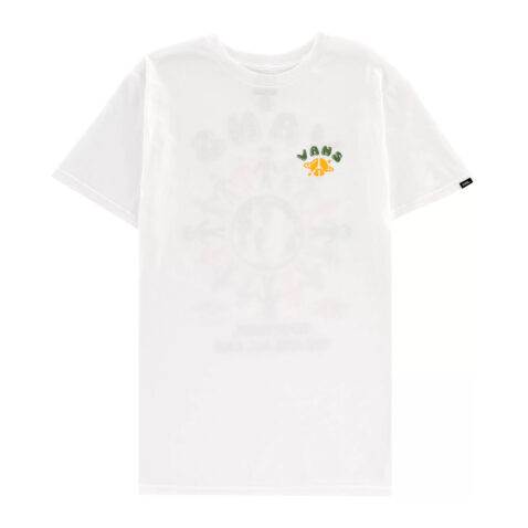 Vans Down To Earth Short Sleeve T-Shirt White Front