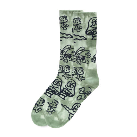 Vans Peace Of Mind Crew Socks Celadon Green