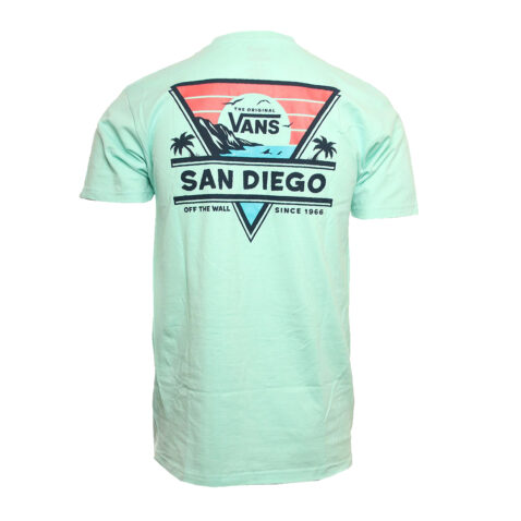 Vans SD Coastal Palm II T-Shirt Light Mint Back