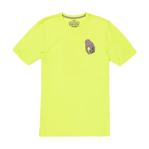 Volcom Stone Grab Short Sleeve T-Shirt Limeade Front