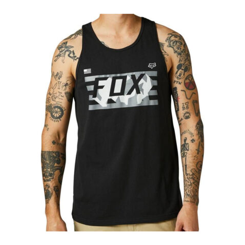 FOX RWT Flag Premium Tank Top Black Front