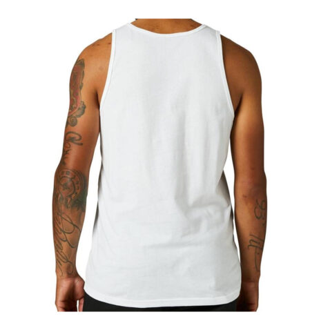 FOX RWT Flag Premium Tank Top Optical White Back