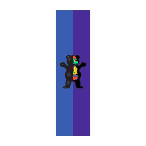 Grizzly Use Your Brain Griptape Blue Purple