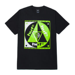 HUF Blue Code Short Sleeve T-Shirt Black