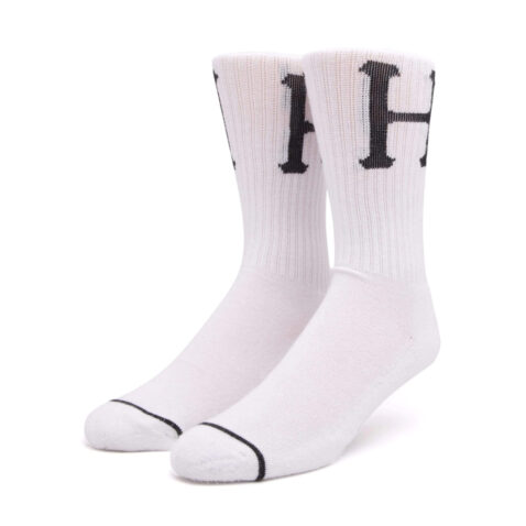 HUF Essential Classic H Sock White