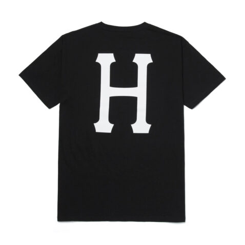 HUF Essentials Classic H SP22 Short Sleeve T-Shirt Black Back
