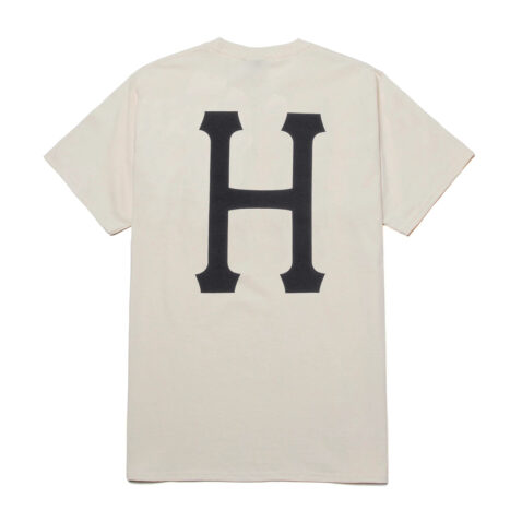 HUF Essentials Classic H SP22 Short Sleeve T-Shirt Natural Back