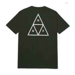 HUF Essentials Triple Triangle Short Sleeve T-Shirt Forest Green