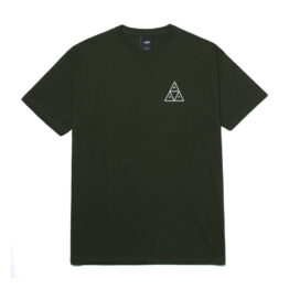 HUF Essentials Triple Triangle Short Sleeve T-Shirt Forest Green