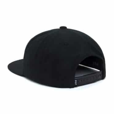 HUF Goodluck Snapback Hat Black
