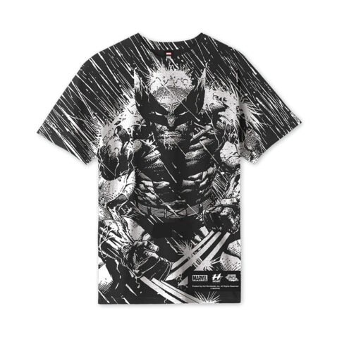 HUF Wolverine Rain Short Sleeve T-Shirt Black Front