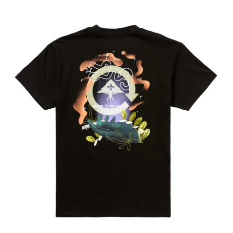 LRG Healer Of Nations Short Sleee T-Shirt Black Back