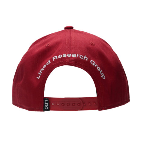 LRG Legacy Tree Snapback Hat Red Back