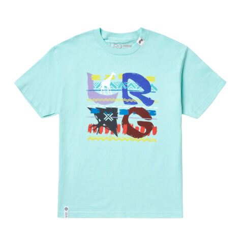 LRG Stacked Bass Short Sleeve T-Shirt Celadon