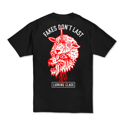 Lurking Class Fakes Short Sleeve T-shirt Black Back