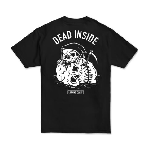 Lurking Class Dead Inside Short Sleeve T-Shirt Black Back