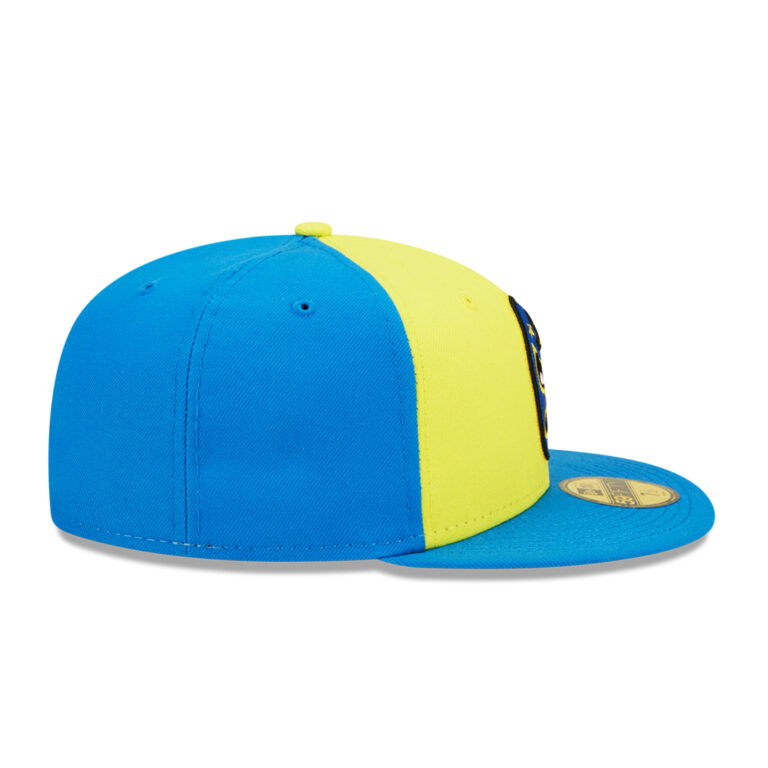 New Era 59Fifty Dorados De Sacramento River Cats Copa de la Diversion 2022 Fitted Hat Blue Yellow Right New Era 59Fifty Dorados De Sacramento River Cats Copa de la Diversion 2022 Fitted Hat Blue Yellow Right