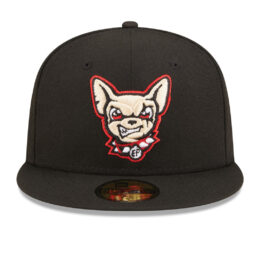 New Era 59Fifty El Paso Chihuahuas Authentic Collection On Field Home Game Fitted Hat Black