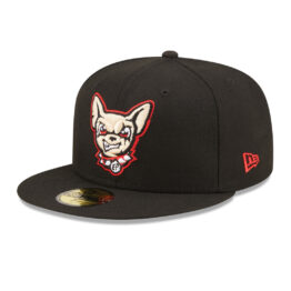 New Era 59Fifty El Paso Chihuahuas Authentic Collection On Field Home Game Fitted Hat Black