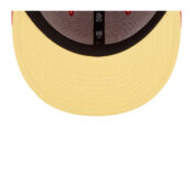 New Era 59Fifty New York Yankees State Fruit Apple Energy Collection Scarlet Red Fitted Hat Undervisor
