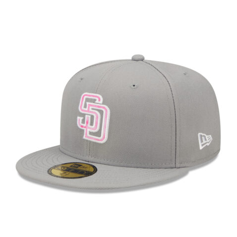 New Era 59Fifty San Diego Padres Mother’s Day 2022 On Field Fitted Hat Light Grey New Era 59Fifty San Diego Padres Mothers Day 2022 On Field Fitted Hat Light Grey Left Front