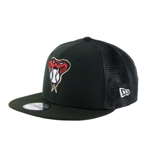 New Era 9Fifty Arizona Diamondbacks Classic Trucker Snapback Hat Official Team Color New Era 9Fifty Arizona Diamondbacks Classic Trucker Snapback Hat Official Team Color Left Front