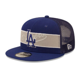 New Era 9Fifty Los Angeles Dodgers Tonal Band Snapback Hat Official Team Color
