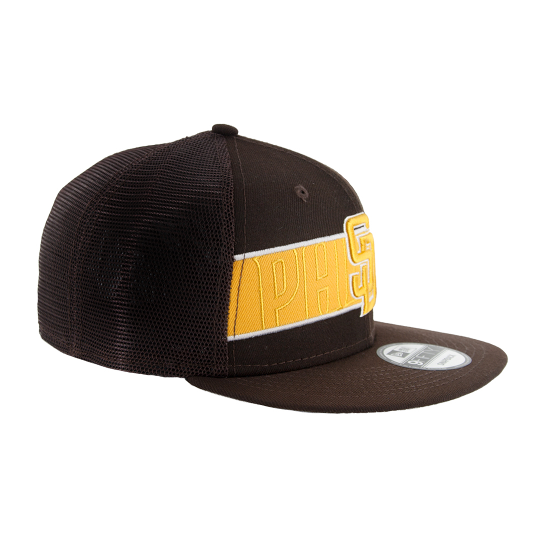 New Era 9Fifty San Diego Padres Tonal Band Snapback Hat Official Team ...