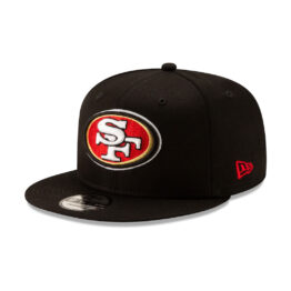 New Era 9Fifty San Francisco 49ers Basic Snapback Hat Black left Front