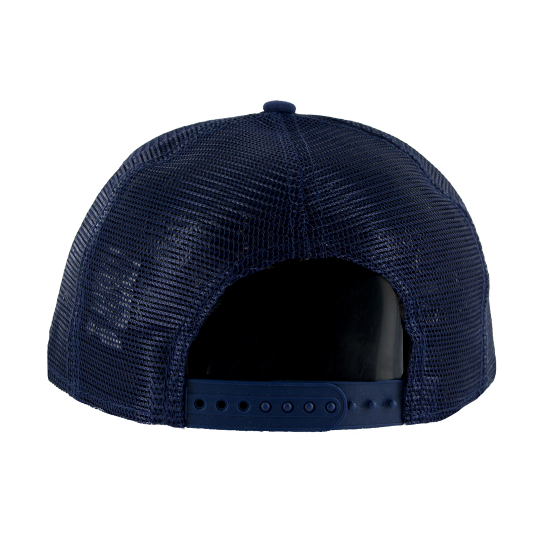 New Era 9Fifty Tampa Bay Rays Classic Trucker Snapback Hat Official Team Color New Era 9Fifty Tampa Bay Rays Classic Trucker Snapback Hat Official Team Color Back