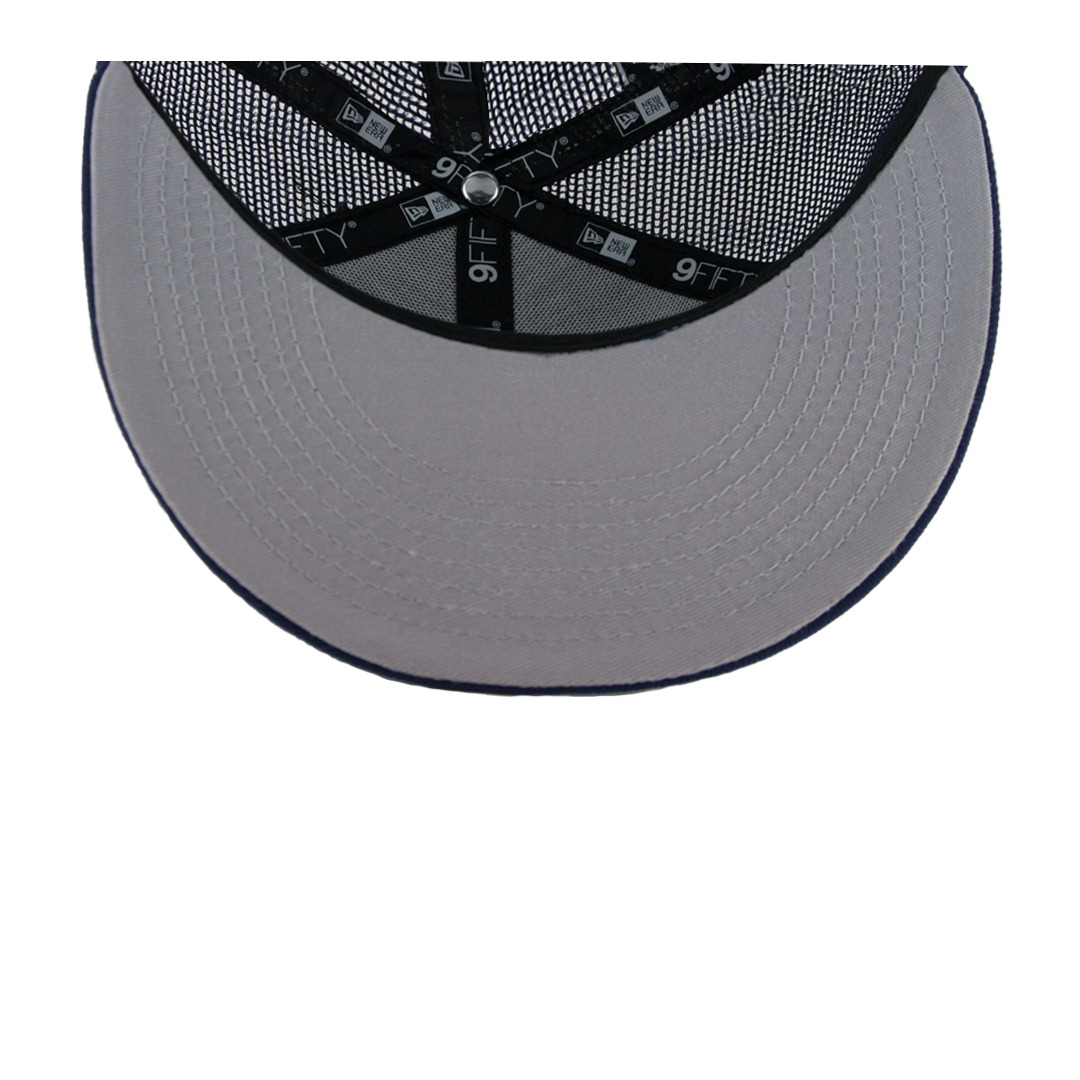 New Era 9Fifty Tampa Bay Rays Classic Trucker Snapback Hat Official Team Color New Era 9Fifty Tampa Bay Rays Classic Trucker Snapback Hat Official Team Color Undervisor