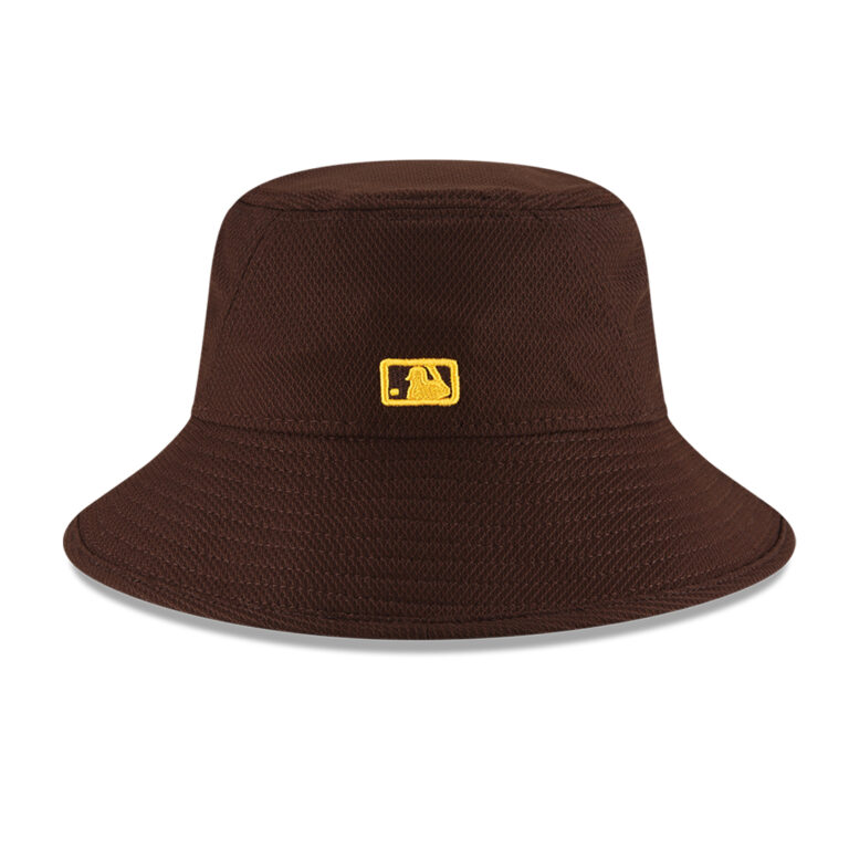 New Era San Diego Padres Batting Practice 2022 Bucket Hat Burnt Wood Brown Back New Era San Diego Padres Batting Practice 2022 Bucket Hat Burnt Wood Brown Back