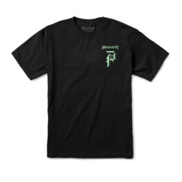 Primitive Hangar Short Sleeve T-Shirt Black Front