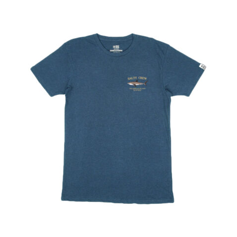 Salty Crew Bruce Short Sleeve T-Shirt Harbor Heather Front