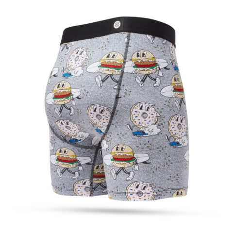 Stance Snax Boxer Grey Back