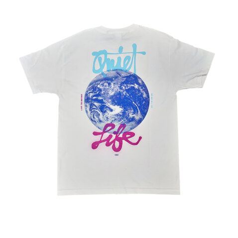 The Quiet Life Quiet Planet Short Sleeve T-Shirt White Back