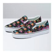 Vans Market Classic Slip-On Black Neon Left Front