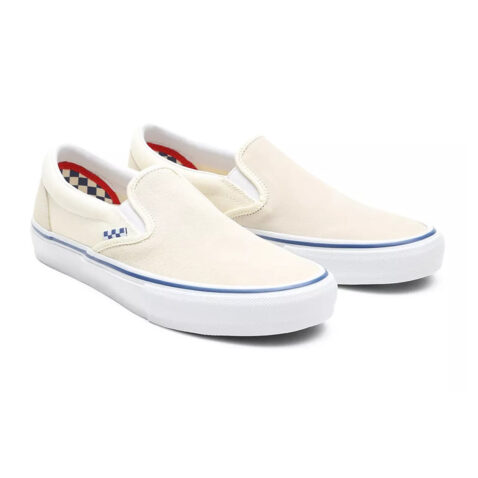 Vans Skate Slip-On White Rigth Front