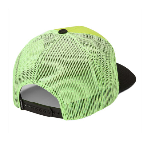 Volcom Full Stone Cheese Snapback Limeade Back