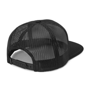 Volcom High Ten Cheese Snapback Hat Black
