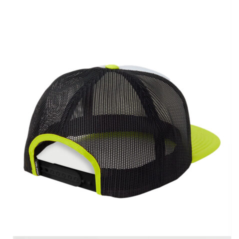 Volcom High Ten Cheese Snapback Limeade Back