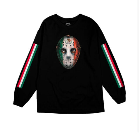 DGK Sangre Long Sleeve T-Shirt Black Front